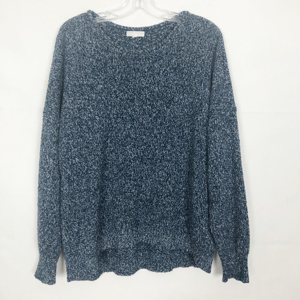 14th & Union Marled Long Sleeve Blue Sweater Size M
